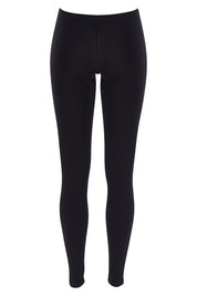 Product shot of the Belle Legging in colour Black (Black), from the back
