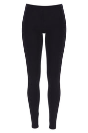 Product shot of the Belle Legging in colour Black (Black), from the front