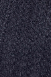 Product shot of the Belle Fashion Knit Pant in colour Navy (Blue), detail