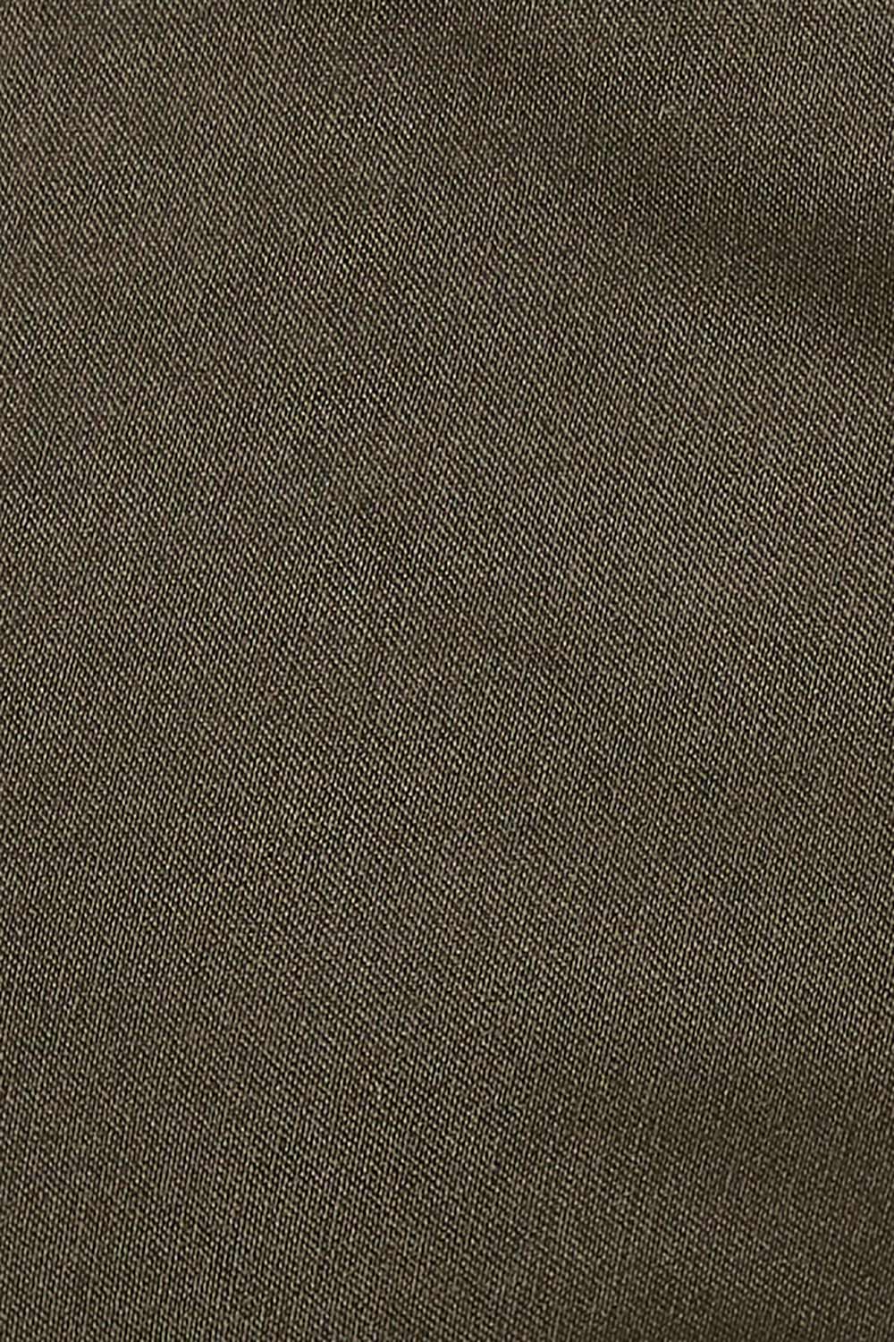 Product shot of the Belle Essential Pull On Slim Leg Pant in colour Nightgreen (Green), detail