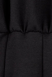 Product shot of the Belle Ponte Everywear Dress in colour Black (Black), detail