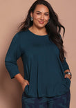 Belle Luxe Bamboo Spliced Tee – Deeplagoon