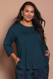 Belle Luxe Bamboo Spliced Tee – Deeplagoon