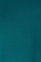 Product shot of the Belle Recycled Full Sleeve Dress in colour Teal (Green), detail