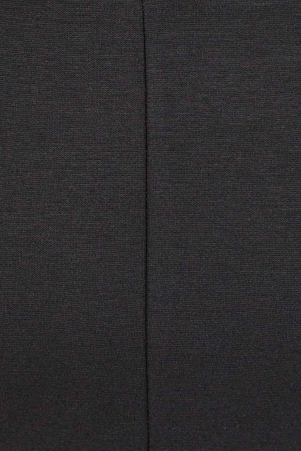 Product shot of the Belle Ponte Maxi Skirt in colour Black (Black), detail
