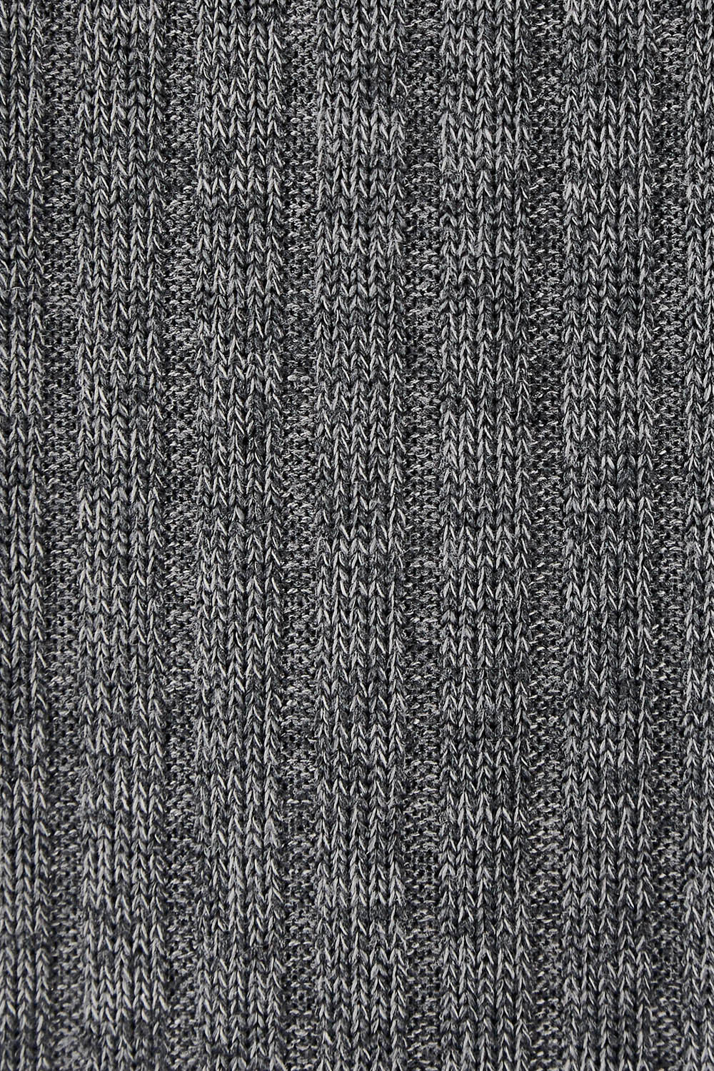 Product shot of the Belle Fit & Flare Lined Knit Dress in colour Steelgrey (Grey), detail