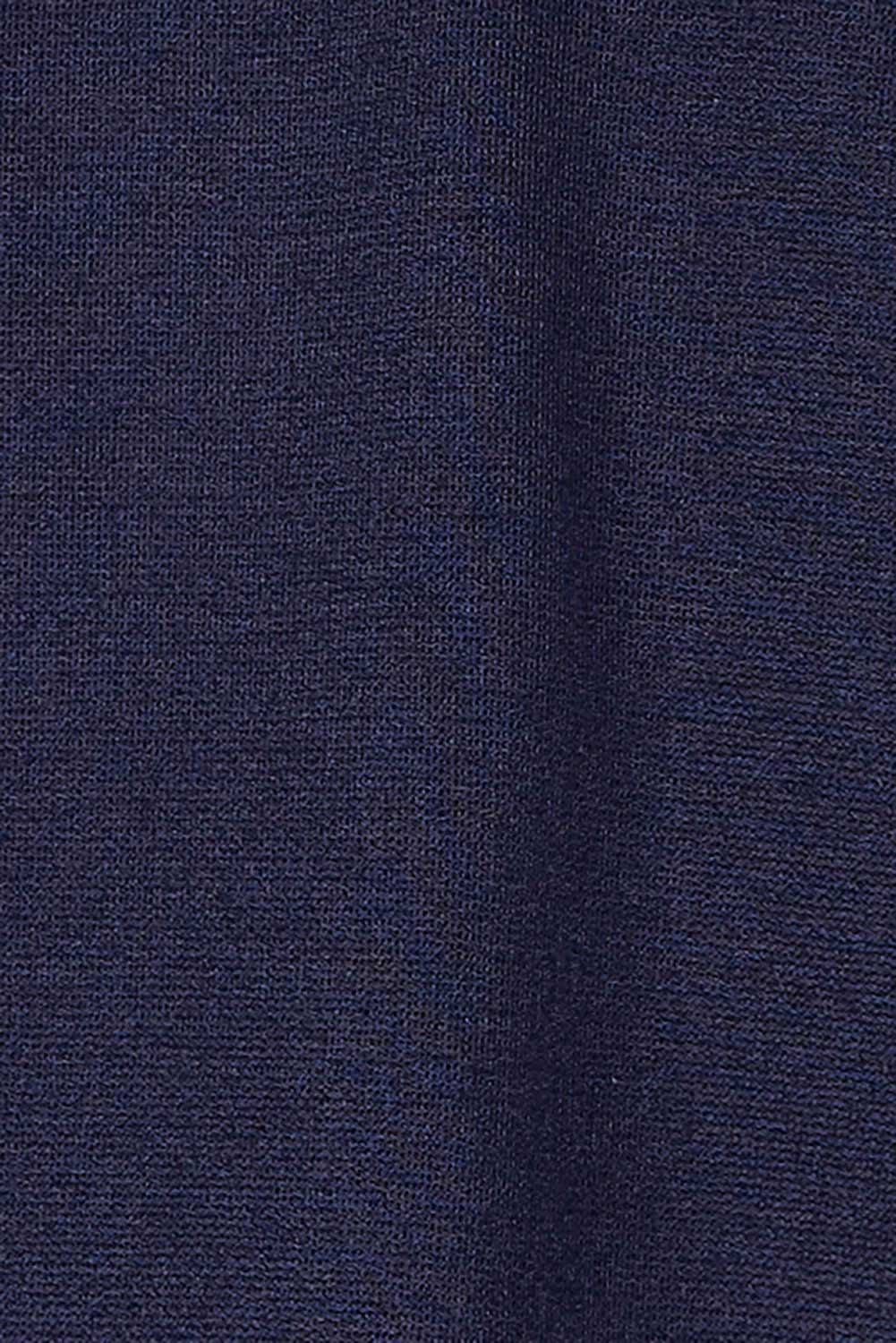 Product shot of the Belle Comfort Ponte Blazer in colour Deepnavy (Blue), detail