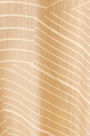Product shot of the Belle Full Sleeve Printed Shirt in colour Tanivory, detail