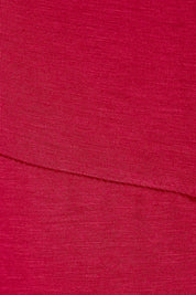 Product shot of the Belle Summer Fit & Flare Dress in colour Red (Red), detail