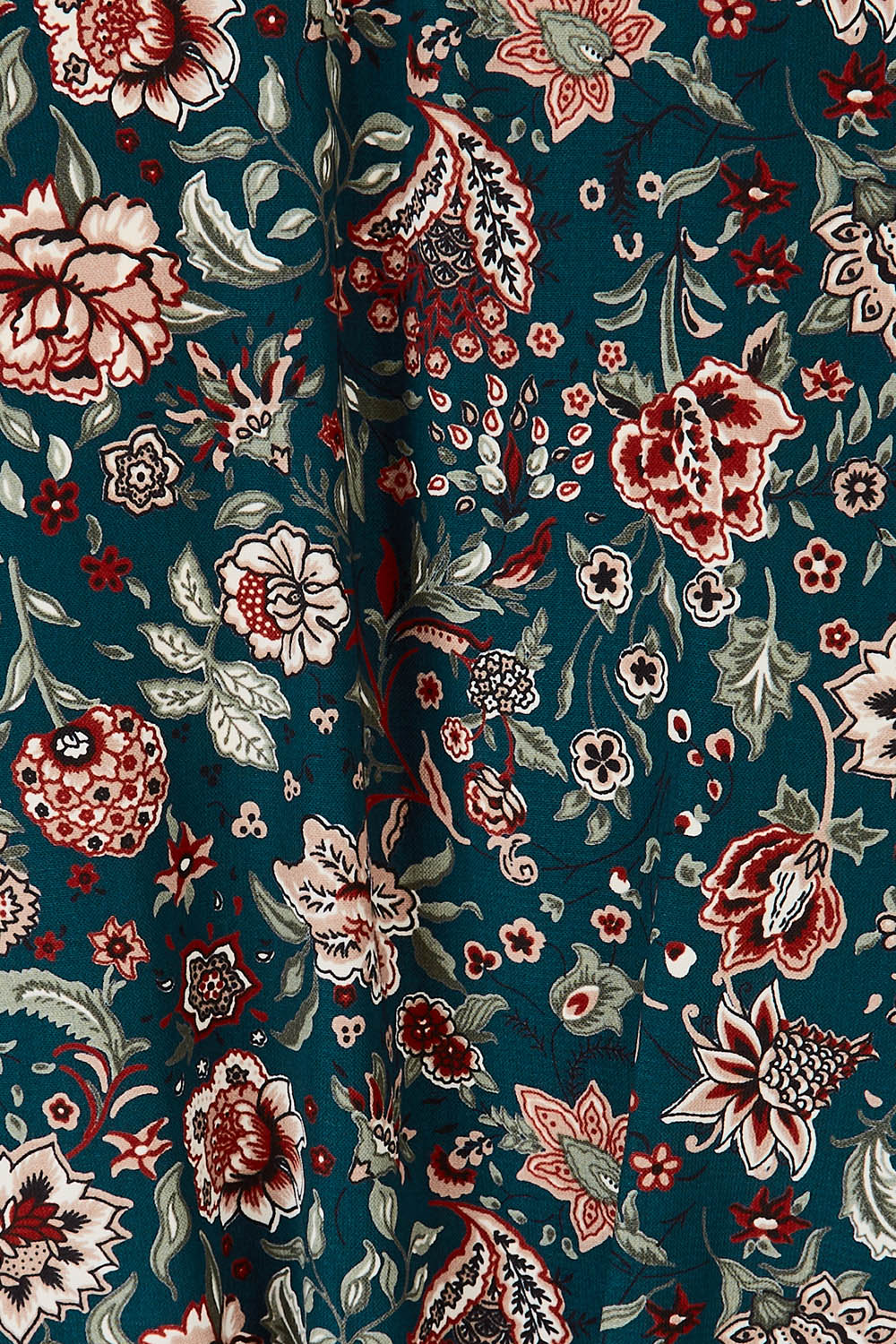 Product shot of the Belle X Over Maxi Dress in colour Fluergreen (Green), detail