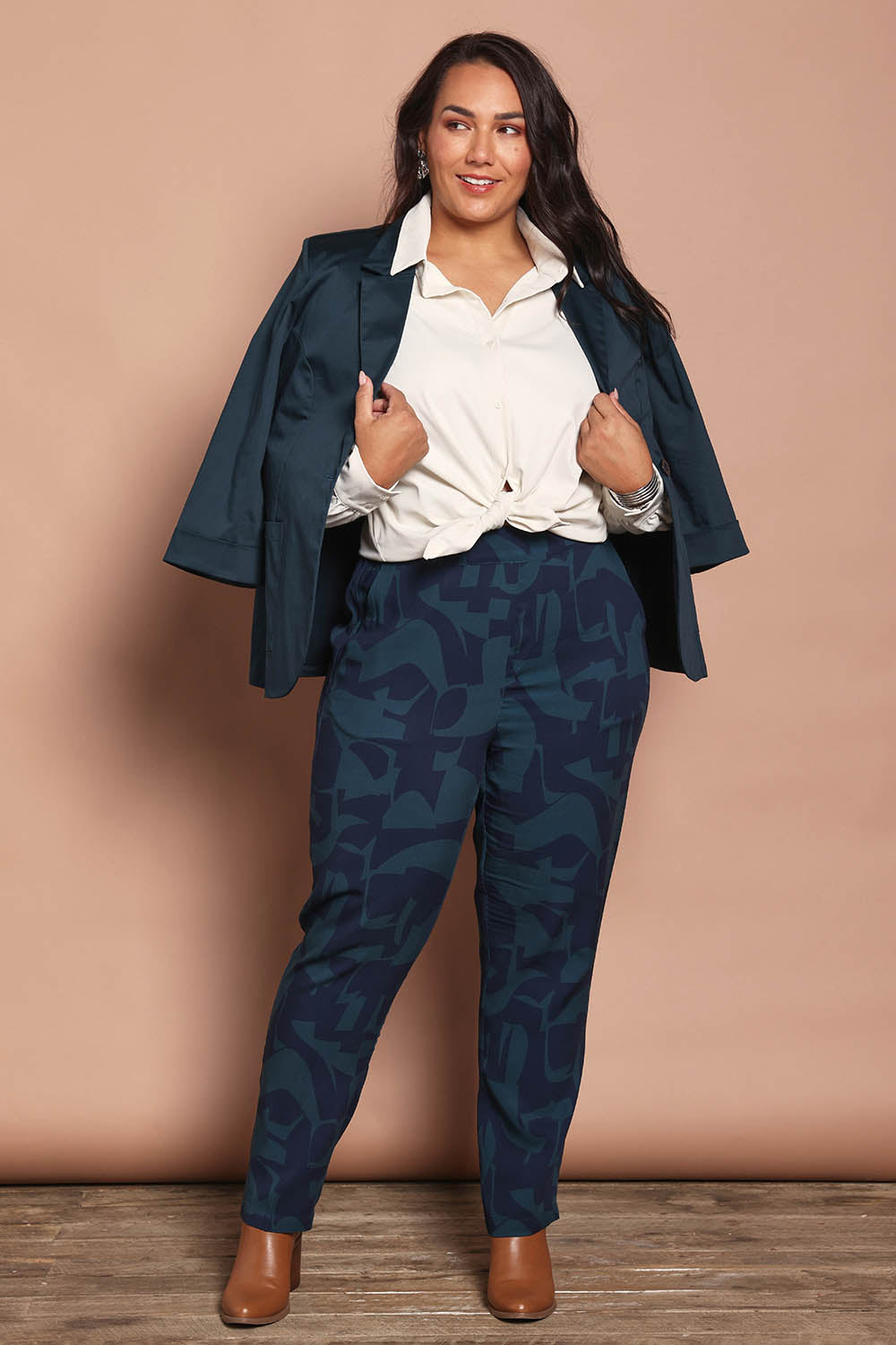 Belle Cotton Comfort Blazer – Deeplagoon