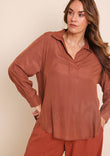 Belle Easy Wear Every Wear Blouse - Sienna