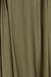 Product shot of the Belle Easy Wear Every Wear Skirt – Khaki in colour Khaki, showing detail