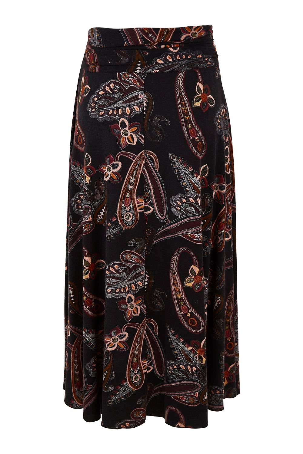 Preloved Chasing The Clouds Away Maxi Skirt - Blkpaisley