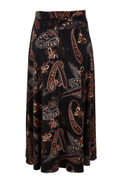 Preloved Chasing The Clouds Away Maxi Skirt - Blkpaisley