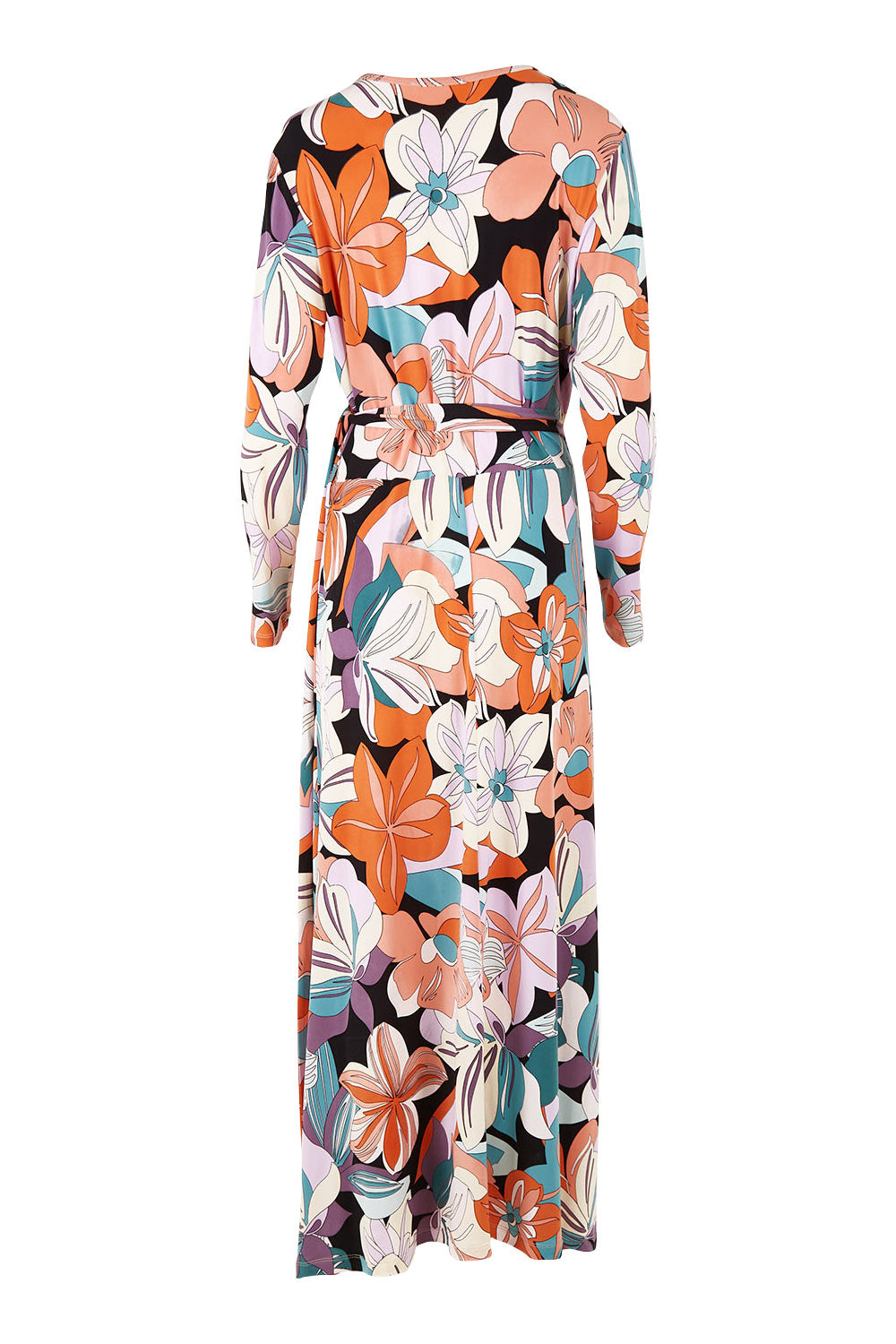 Preloved Life Is Beautiful Wrap Maxi Dress - Flowerpow