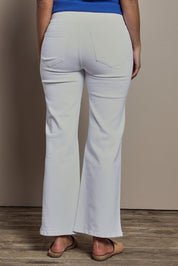 Preloved Easy As Plain Pull On Jeans - White