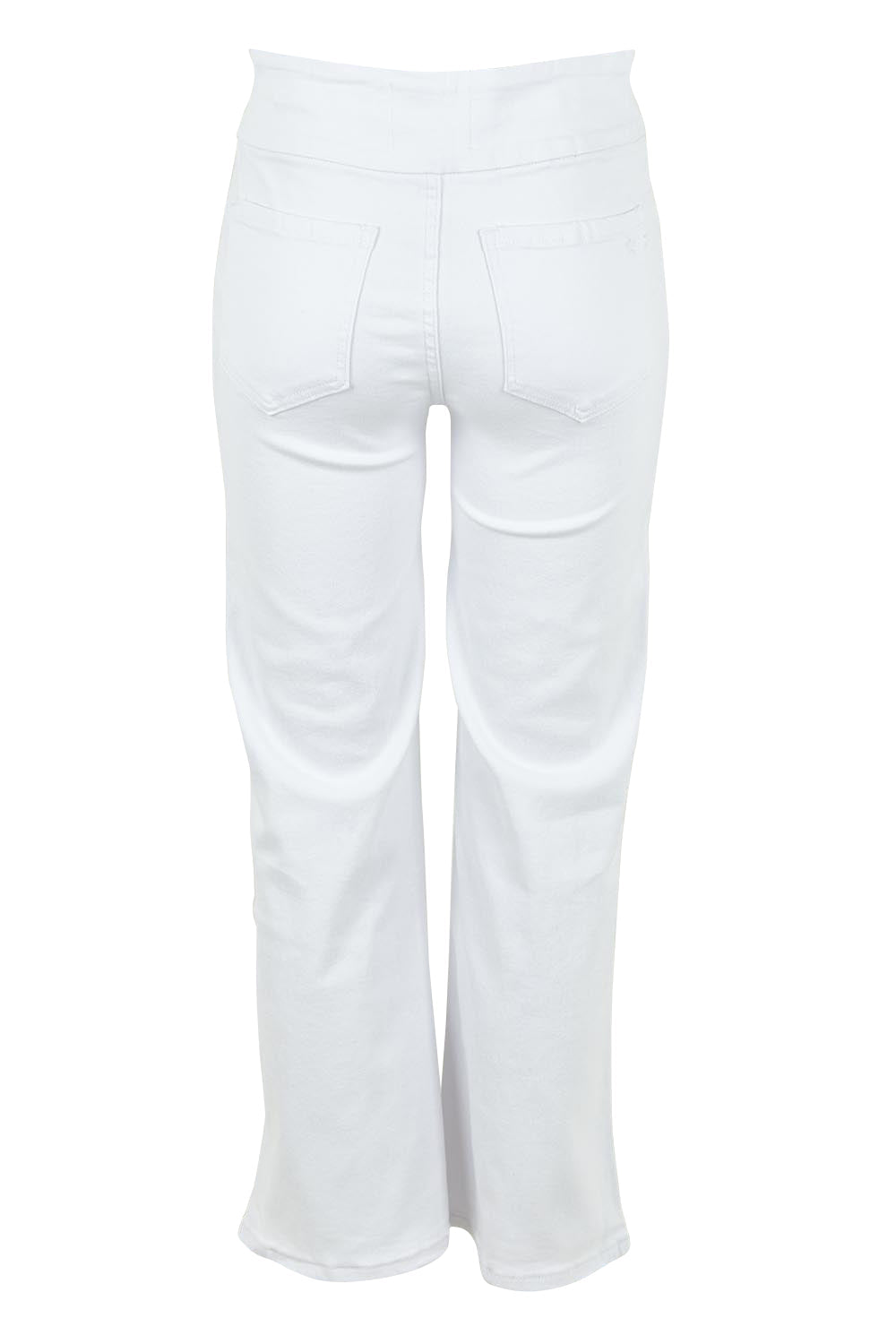 Preloved Easy As Plain Pull On Jeans - White