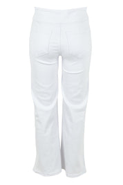 Preloved Easy As Plain Pull On Jeans - White