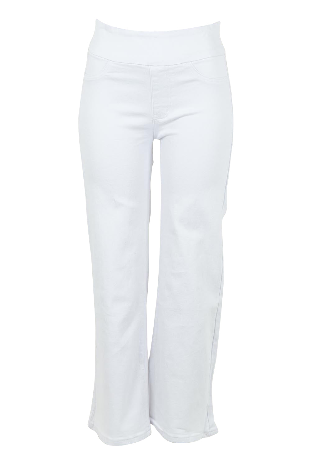 Preloved Easy As Plain Pull On Jeans - White