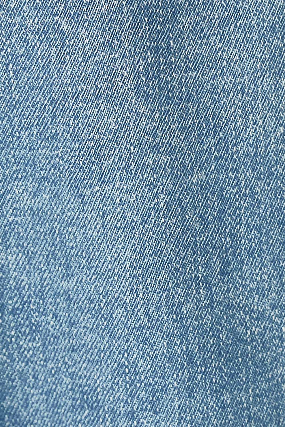 Product shot of the Wrap Your Arms Around Me Denim Dress in colour Denim (Blue), detail
