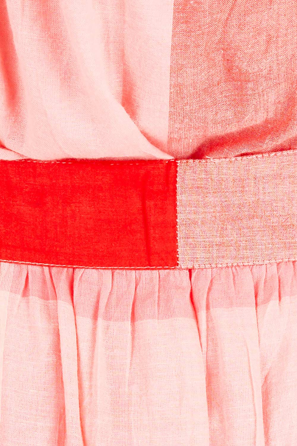 Preloved Twirl Worthy Cotton Maxi Dress - Redpink
