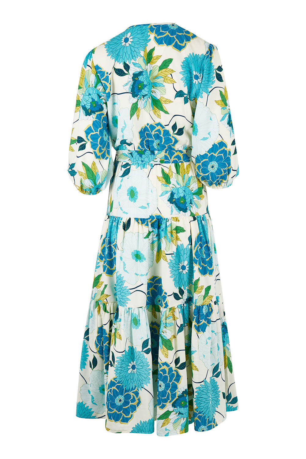 Preloved Here Comes The Sun Dress - Bluegreen