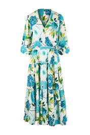 Preloved Here Comes The Sun Dress - Bluegreen