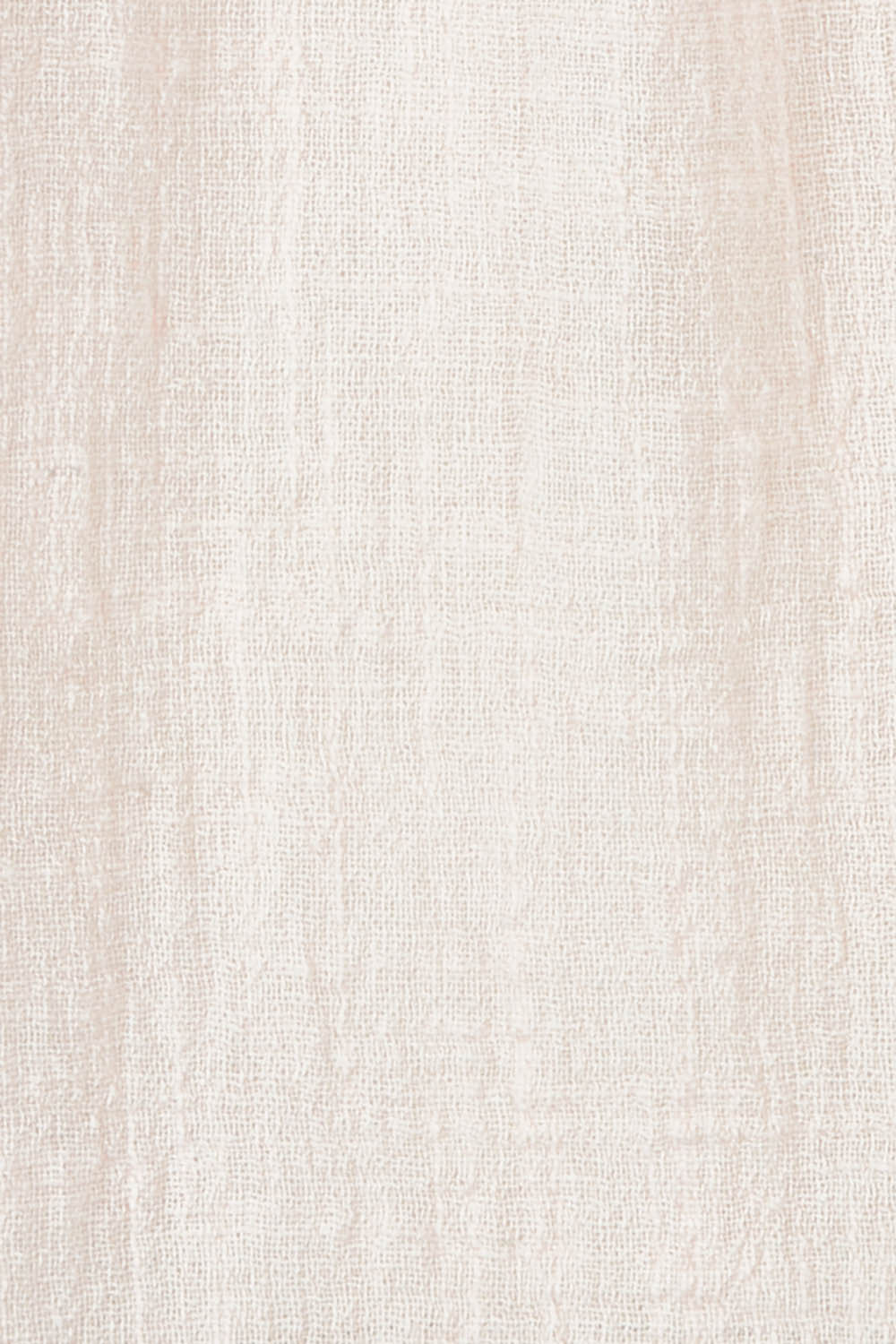 Preloved Cute As A Button Cotton Blouse - Blush