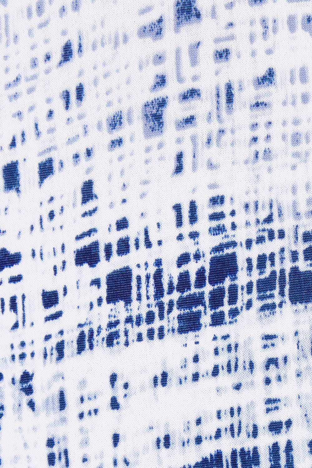 Product shot of the Swinging Hands With You Dress in colour Ocean (Blue), detail