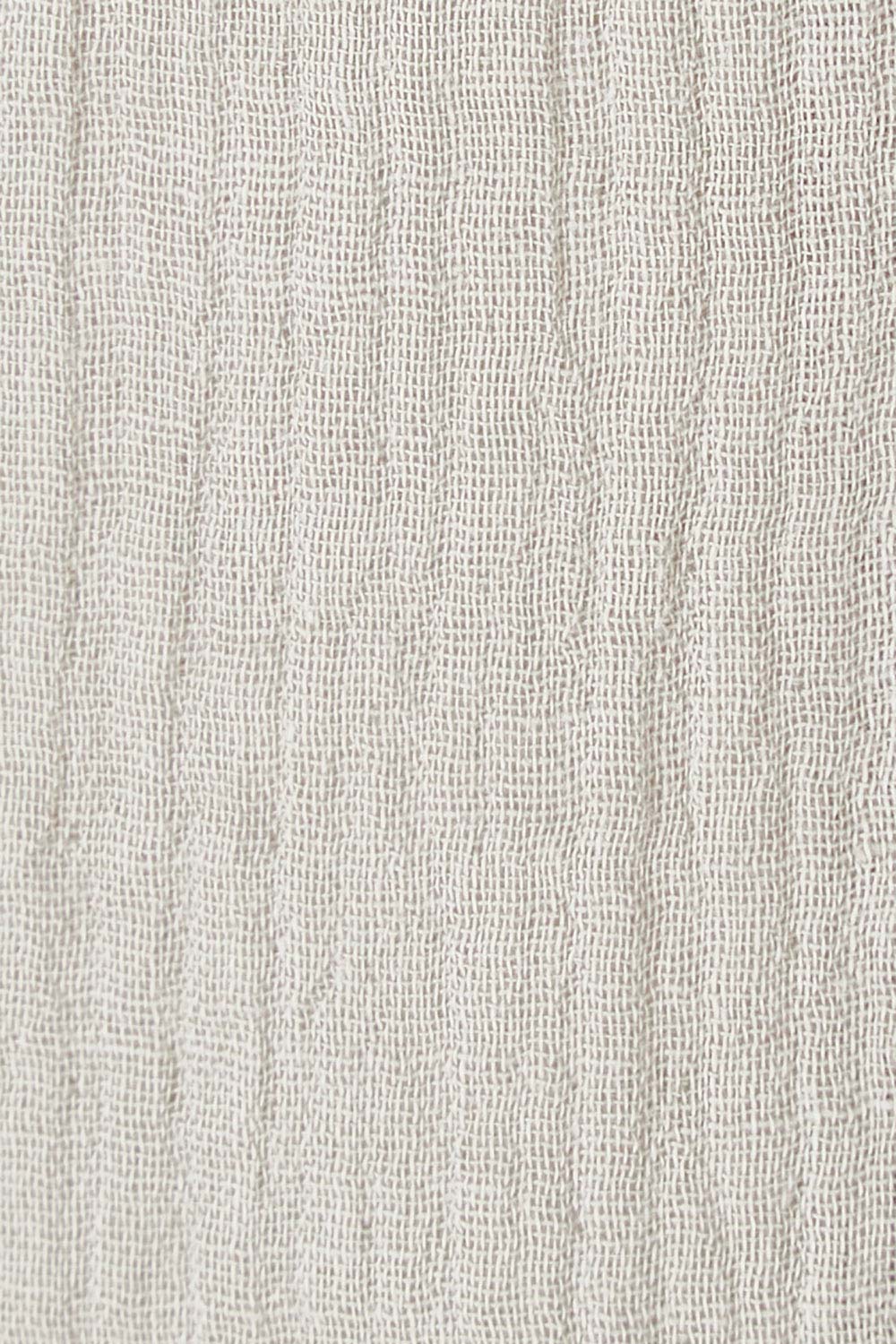 Product shot of the Everyday Cool Cotton Shirt in colour Sage (Green), detail