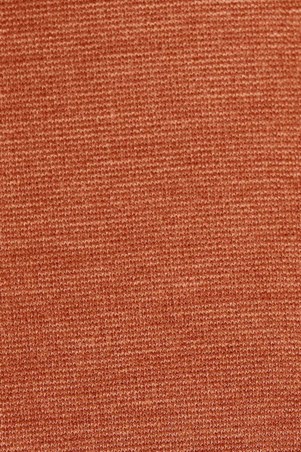 Product shot of the Ready For Anything Tank Dress in colour Ochre, detail