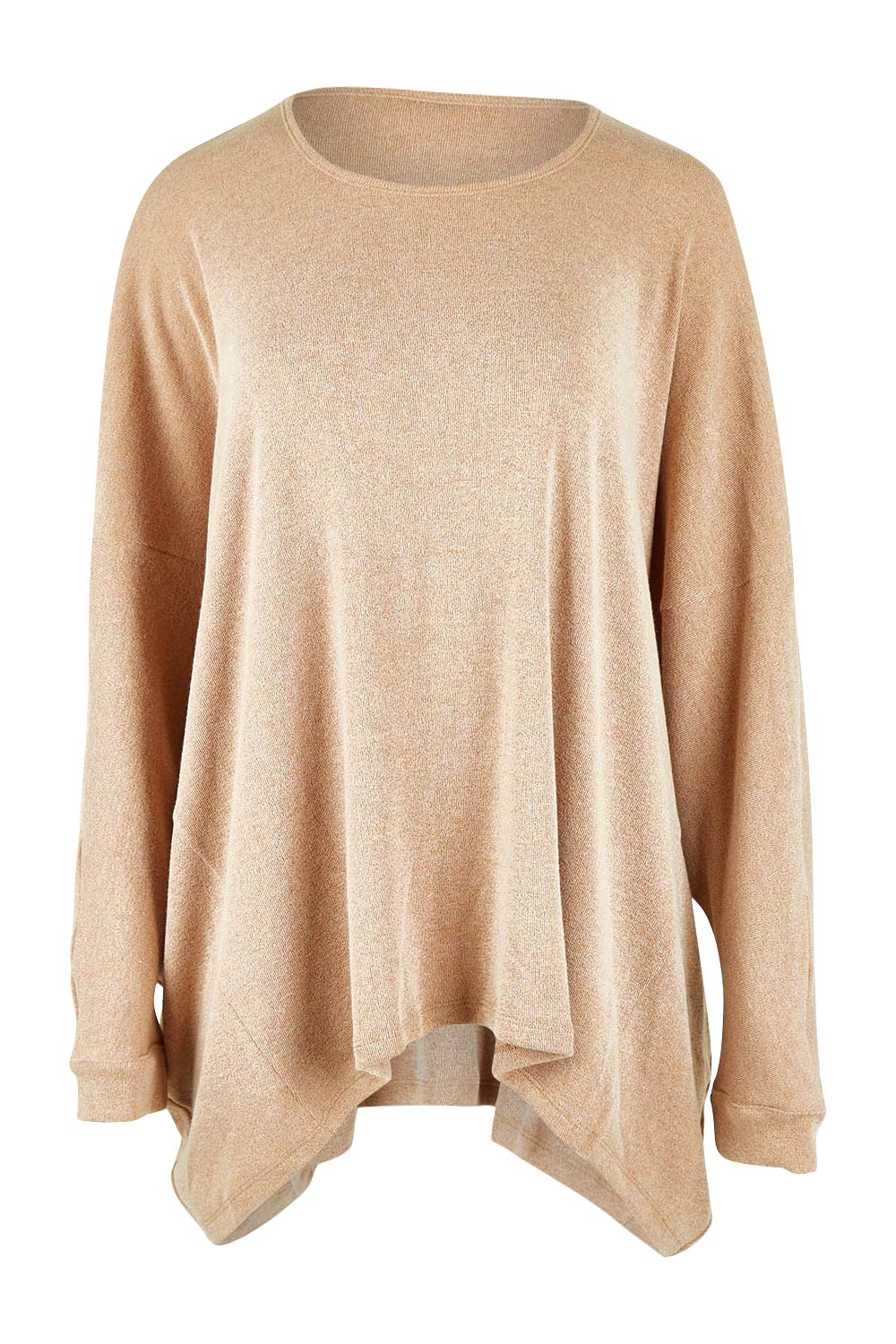 Preloved Its The Simple Things Slouch Top - Toffee