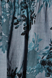 Product shot of the Romance In The Air Blouse in colour Smoke (Grey), detail