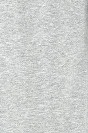 Product shot of the Softly Swinging Bamboo Tee in colour Greymarle (Grey), detail