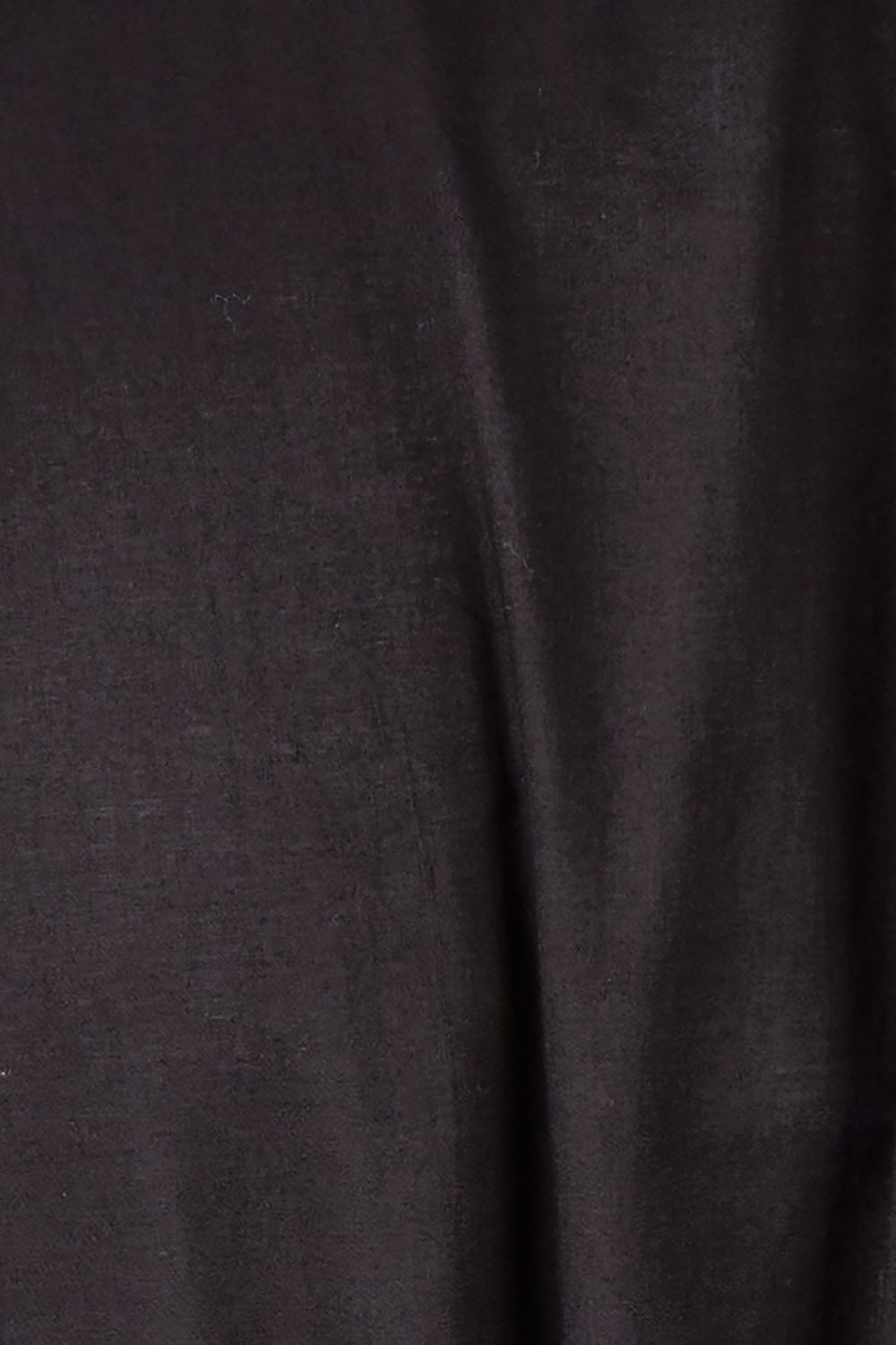 Product shot of the La Dolce Vita Long Sleeve Cotton Maxi Dress in colour Black (Black), detail