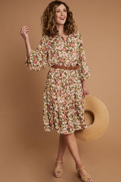 Preloved Floating Through The Day Dress - Garden