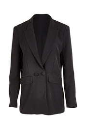 Product shot of the All For Love Blazer in colour Black (Black), from the front