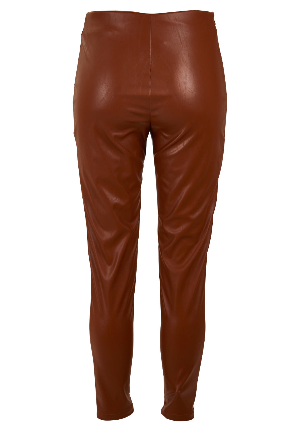 Product shot of the My Trusty Steed Pants in colour Saddle, from the back