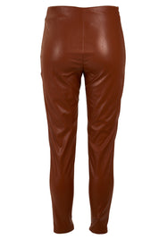 Product shot of the My Trusty Steed Pants in colour Saddle, from the back