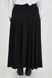 Preloved Lovestruck Swinging Maxi Skirt - Black