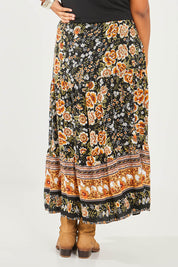 Preloved Chasing Sunsets Skirt - Blkfleur