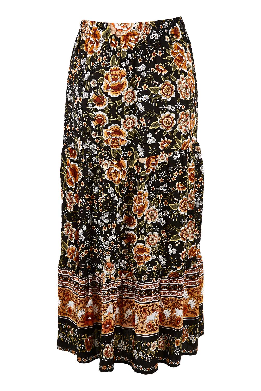 Preloved Chasing Sunsets Skirt - Blkfleur