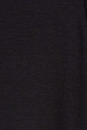 Product shot of the Softly Swinging Balloon Sleeve Tee in colour Black (Black), detail