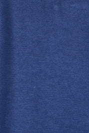 Product shot of the Short And Sweet Bamboo Layered Tee in colour Navy (Blue), detail
