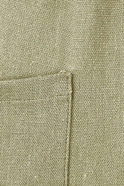 Product shot of the Thats A Wrap Front Pants in colour Khaki (Green), detail