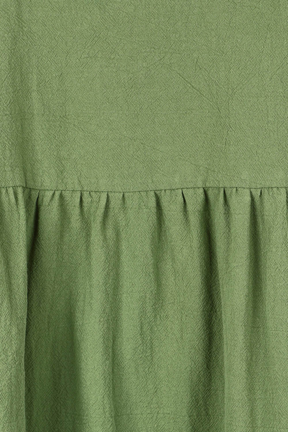 Product shot of the A Cloudless Day Dress in colour Fern (Green), detail