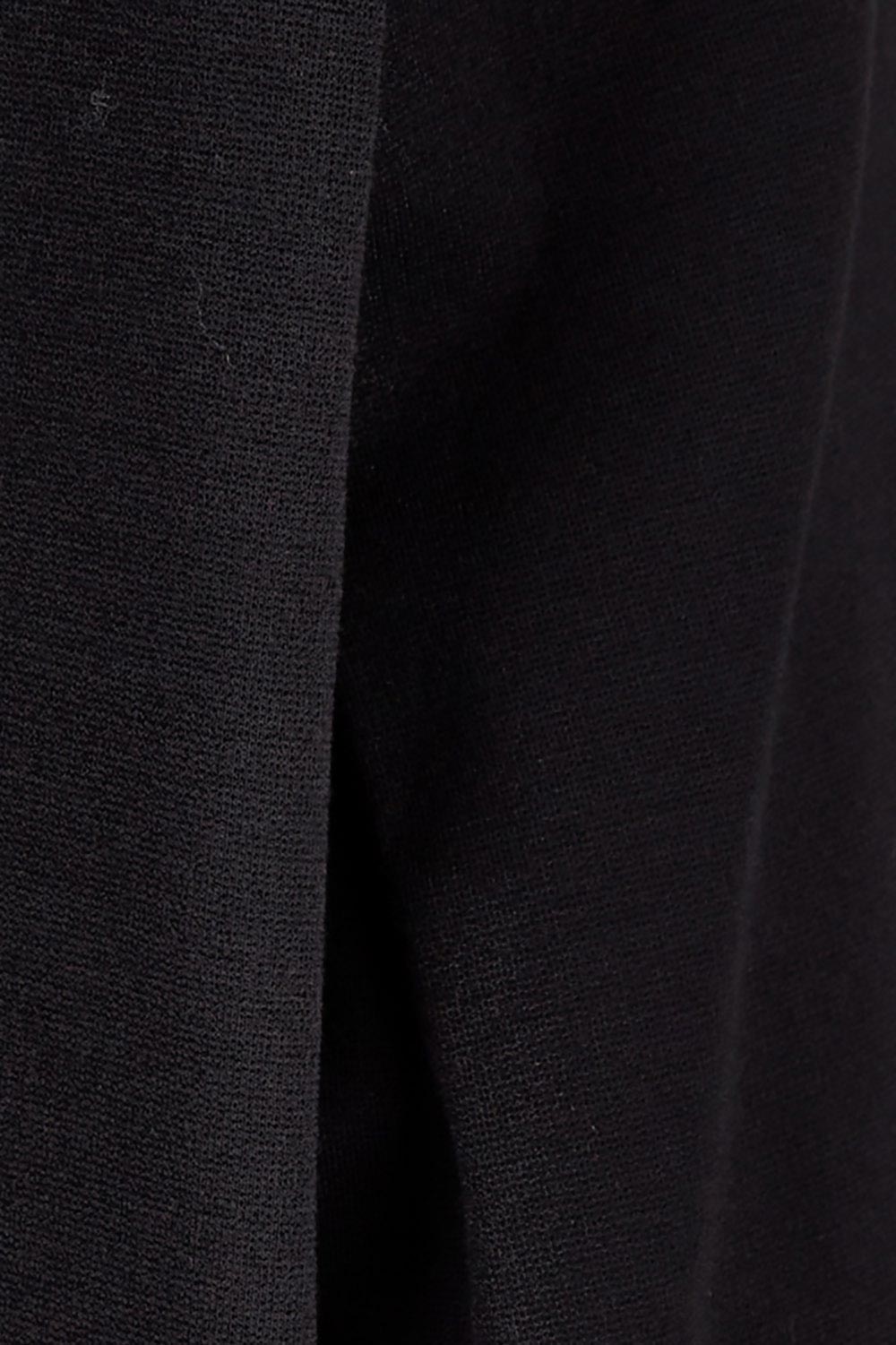 Product shot of the Keeping It Cool Oversized Boyfriend Blazer in colour Black (Black), detail