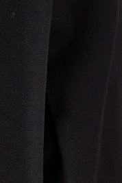 Product shot of the Keeping It Cool Oversized Boyfriend Blazer in colour Black (Black), detail