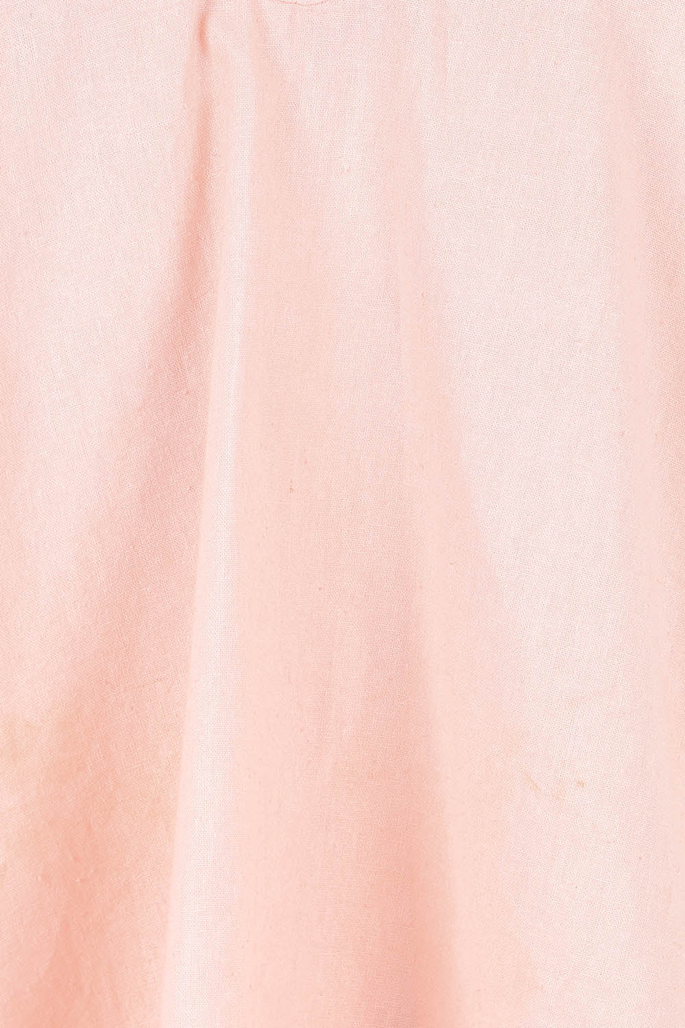 Product shot of the Frill Me Cotton Top in colour Petal (Pink), detail